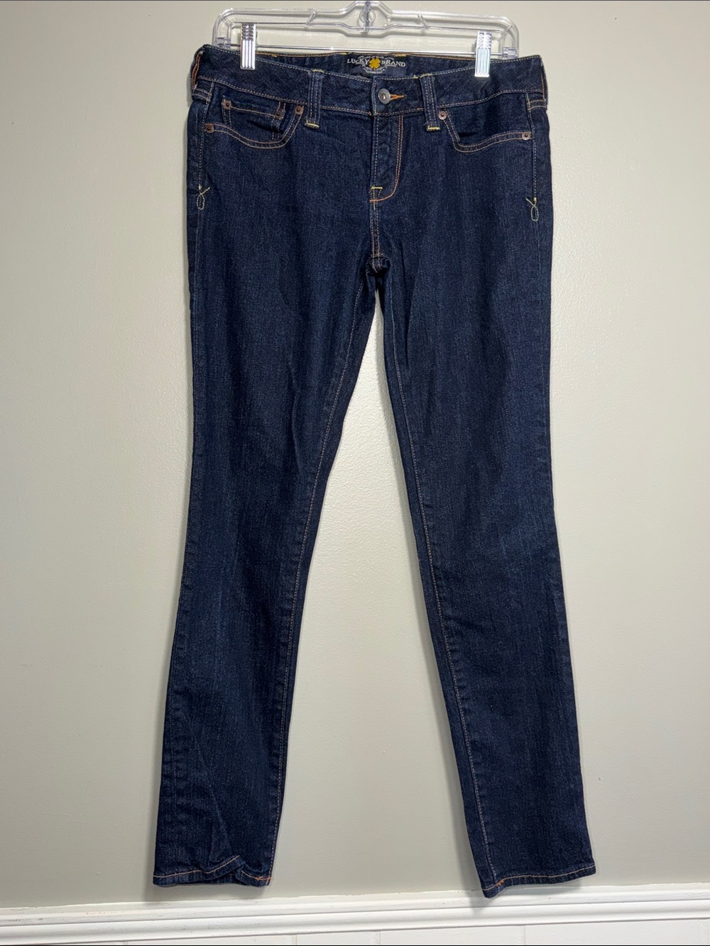 Lucky Brand Lola Skinny Jeans Dark Wash 6/28